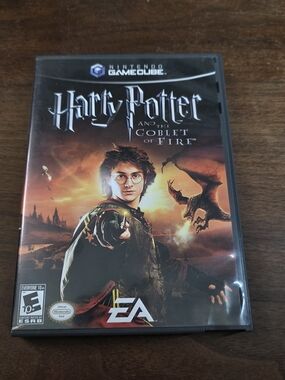 Warner Bros. Harry Potter GameCube - Black Case with Orange Cover Art
